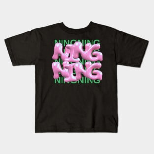 Ningning Aespa 3D Kids T-Shirt